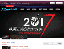 Tablet Screenshot of filmski.net